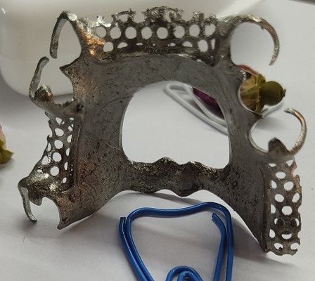 CAD van het de Legerings Gedeeltelijk Gebit van het Ontwerptitanium het Metaalkader